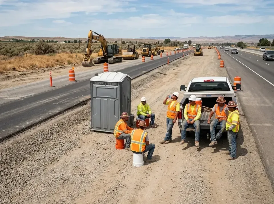 highway-road-construction-crew-007 — frequently asked questions, Porta Potty and Restroom Rentals in Rome, GA